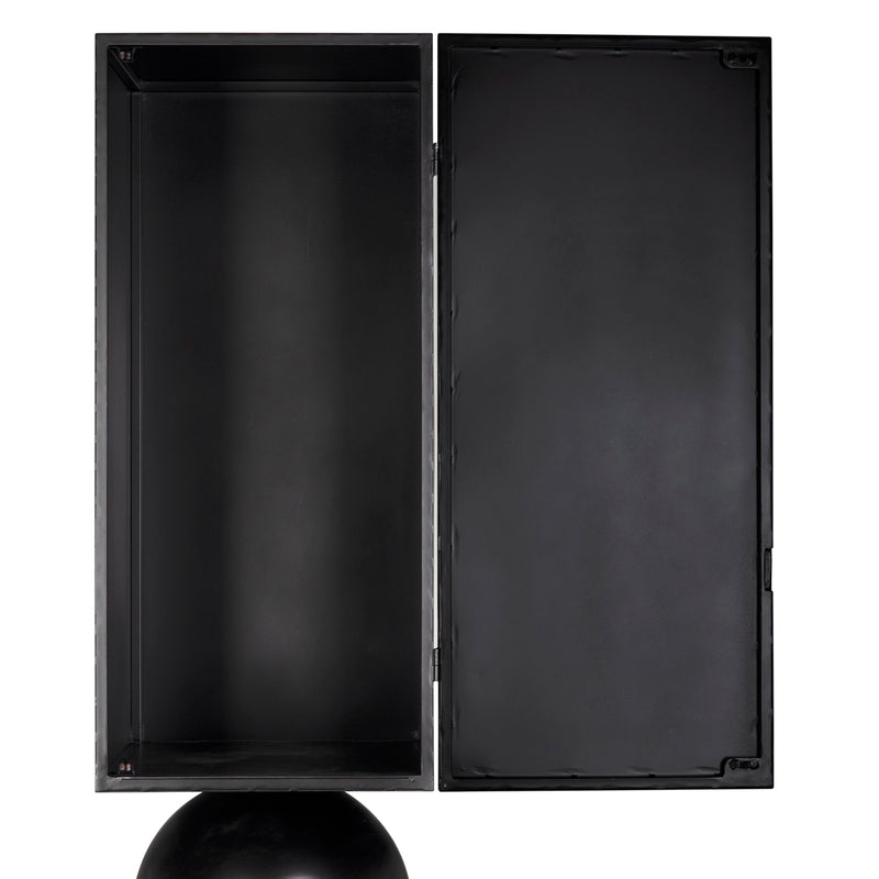 Noir Pillar Cabinet