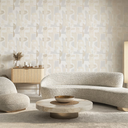 Tempaper & Co Geo Composition Peel & Stick Wallpaper