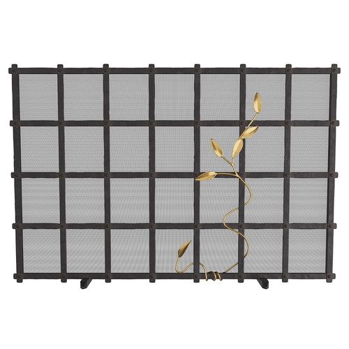 Barry Dixon for Arteriors Rivet Fire Screen