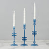 Etu Home Glass Candlestick Set of 2