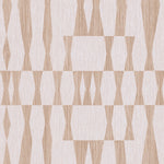 Tempaper & Co Faux Grasscloth Geo Peel & Stick Wallpaper