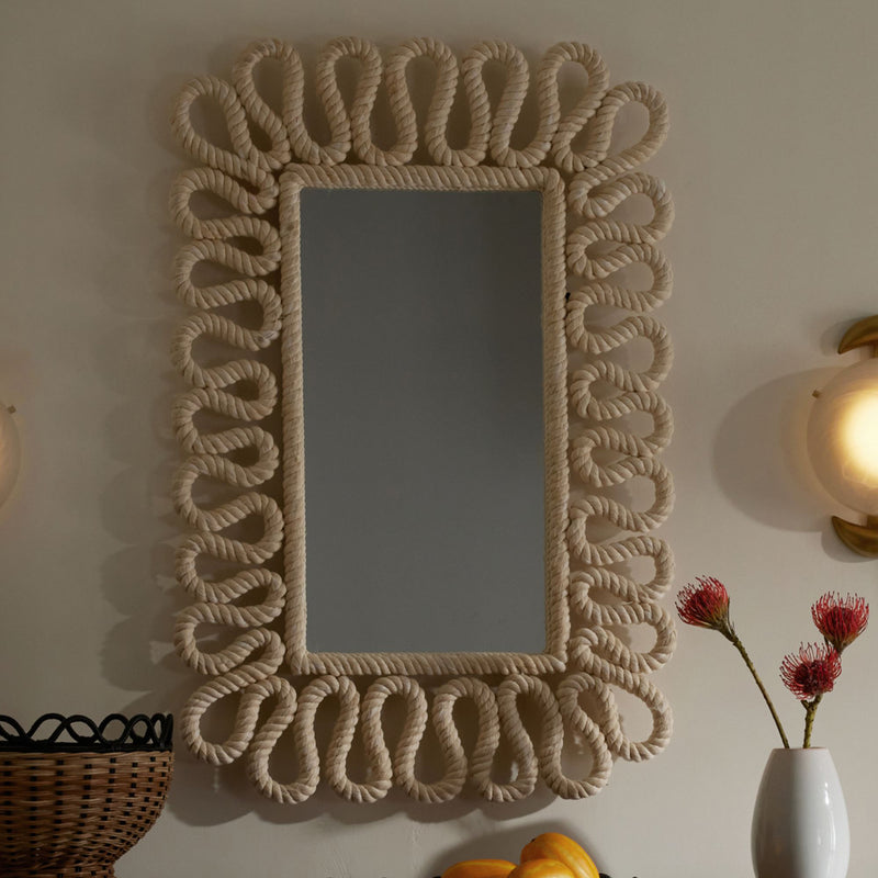 Laura Kirar for Arteriors Caracol Wall Mirror