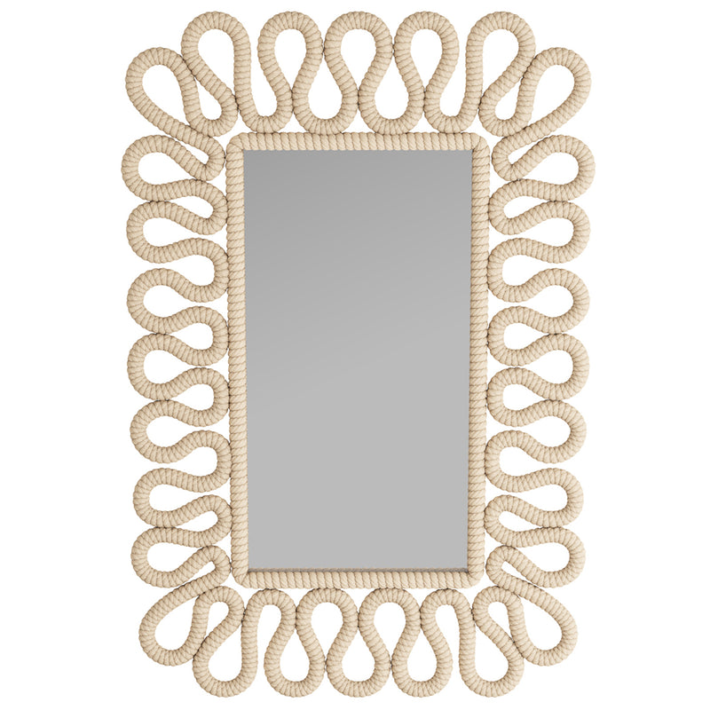 Laura Kirar for Arteriors Caracol Wall Mirror