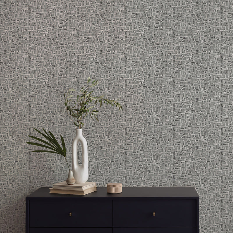 Tempaper & Co Glyph Geo Non-Pasted Wallpaper