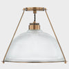 Lauren Liess x Troy Lighting Flint Semi Flush Mount