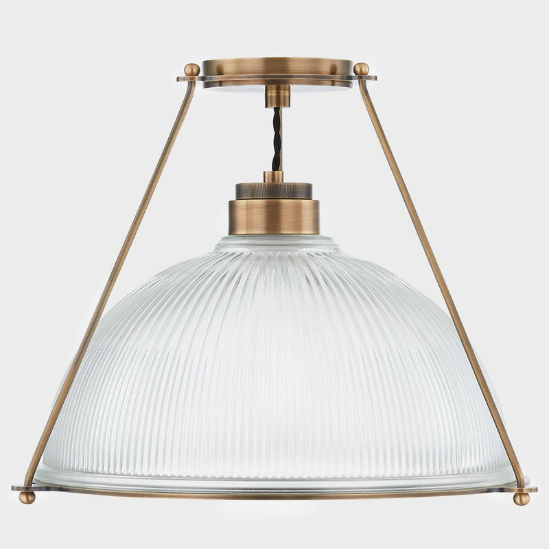 Lauren Liess x Troy Lighting Flint Semi Flush Mount