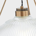 Lauren Liess x Troy Lighting Flint Semi Flush Mount