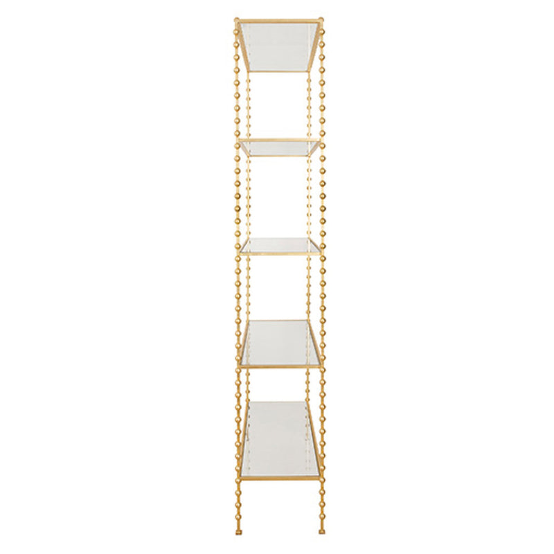 Worlds Away Goldie Etagere