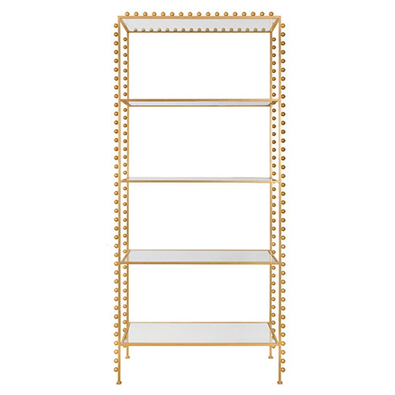 Worlds Away Goldie Etagere