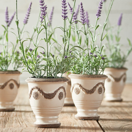 French Lavender Drop-In Faux Plant Set of 6