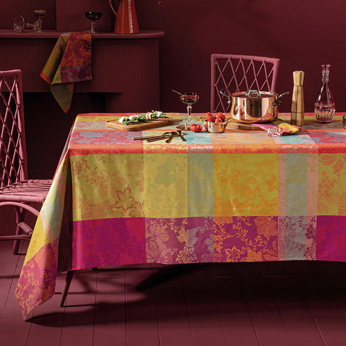 Garnier Thiebaut Mille Sous Bois Automne Jacquard Tablecloth