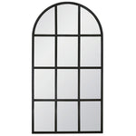 Grid Arched Floor Mirror