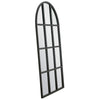 Grid Arched Floor Mirror