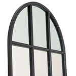 Grid Arched Floor Mirror