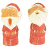 Caroling Santa Figurine Set of 2