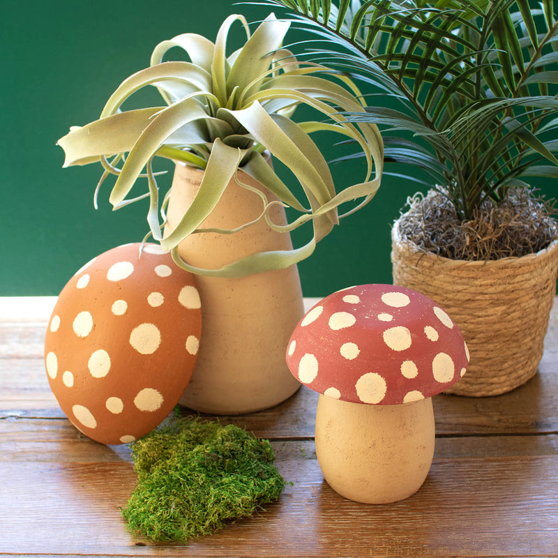 Mushroom Canister Set of 2