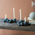 Clay Beads Candle Holder