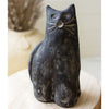 Clay Cat Figurine Set of 2