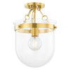 Ariel Okin x Mitzi Dunbar Semi Flush Ceiling Mount