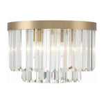 Crystorama Hayes 4-Light Flush Ceiling Mount