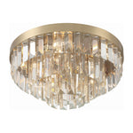 Crystorama Hayes 8-Light Flush Ceiling Mount