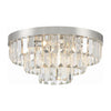 Crystorama Hayes 8-Light Flush Ceiling Mount