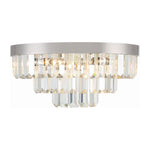 Crystorama Hayes 8-Light Flush Ceiling Mount