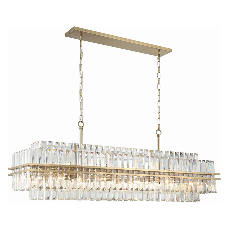 Crystorama Hayes Linear Chandelier