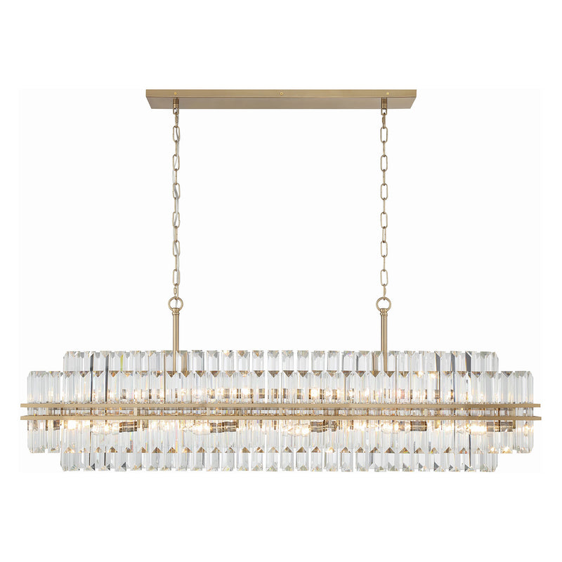 Crystorama Hayes Linear Chandelier