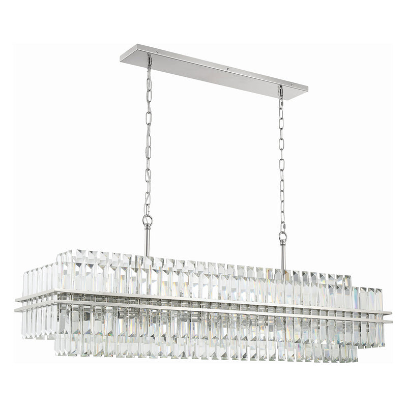 Crystorama Hayes Linear Chandelier