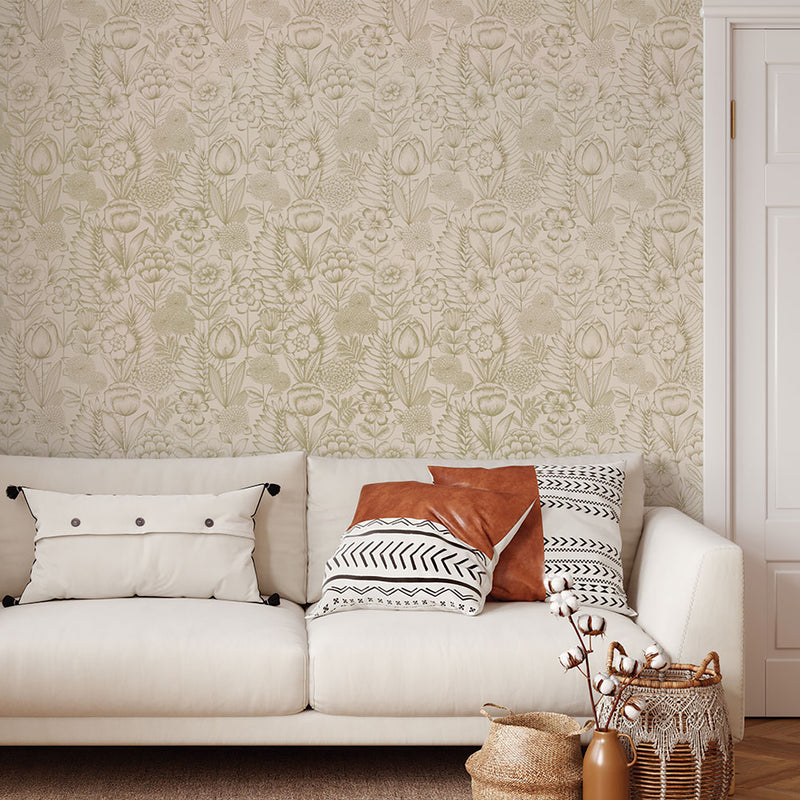 Tempaper & Co Homestead Floral Peel & Stick Wallpaper