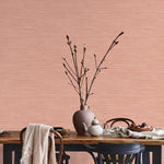 Tempaper & Co Faux Horizontal Grasscloth Peel & Stick Wallpaper