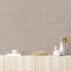 Tempaper & Co Faux Horizontal Grasscloth Peel & Stick Wallpaper