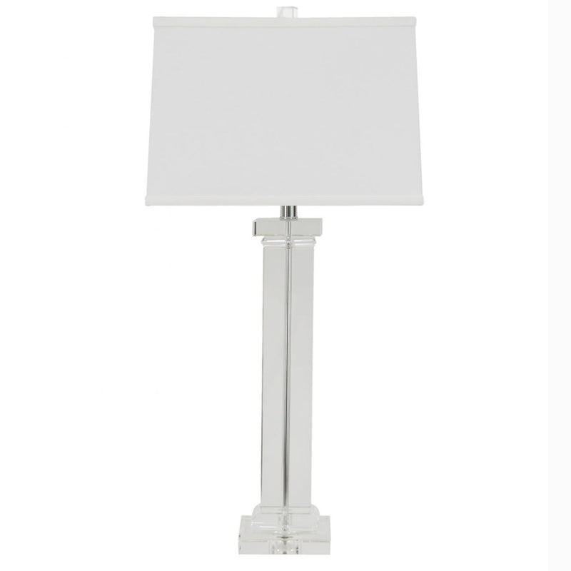 Square Crystal Table Lamp