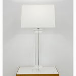 Square Crystal Table Lamp