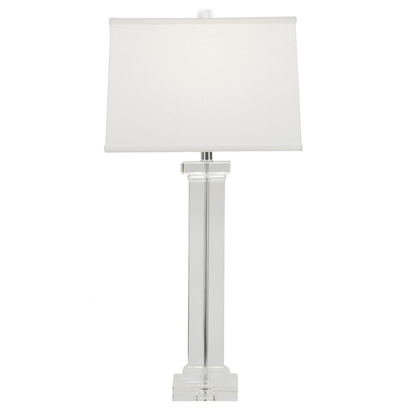 Square Crystal Table Lamp