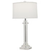 Round Crystal Table Lamp