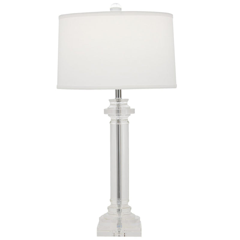 Round Crystal Table Lamp