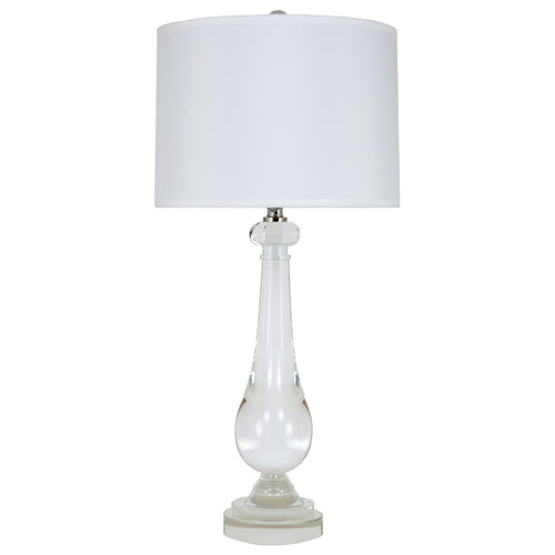 Tear Drop Crystal Table Lamp