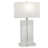 Rectangular Crystal Table Lamp