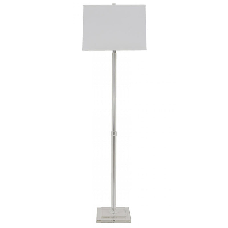 Square Crystal Floor Lamp