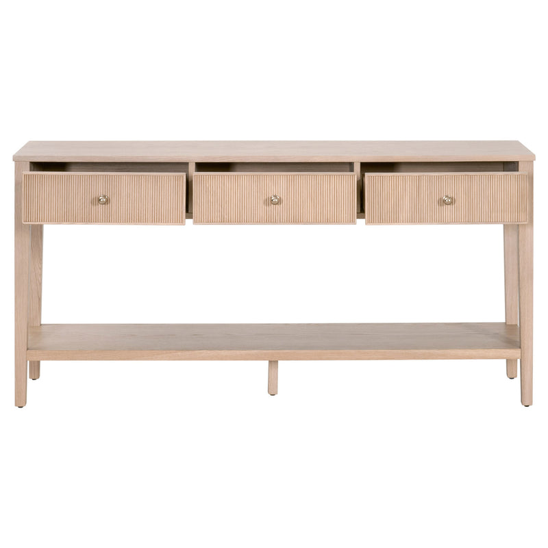 Highland 3 Drawer Console Table