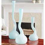 Phillips Collection Frosted Corkscrew Vase