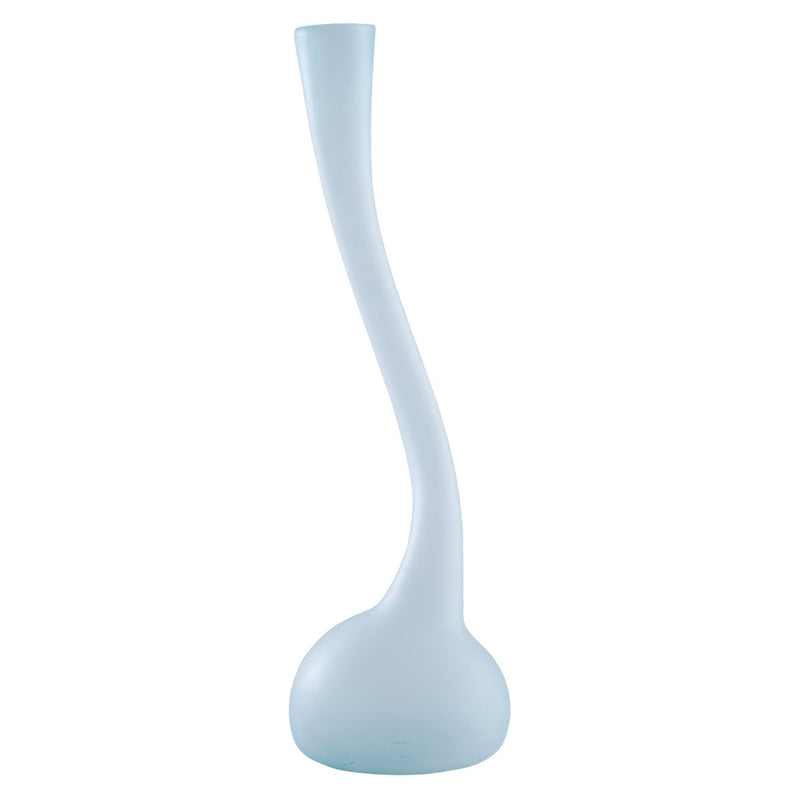 Phillips Collection Frosted Corkscrew Vase