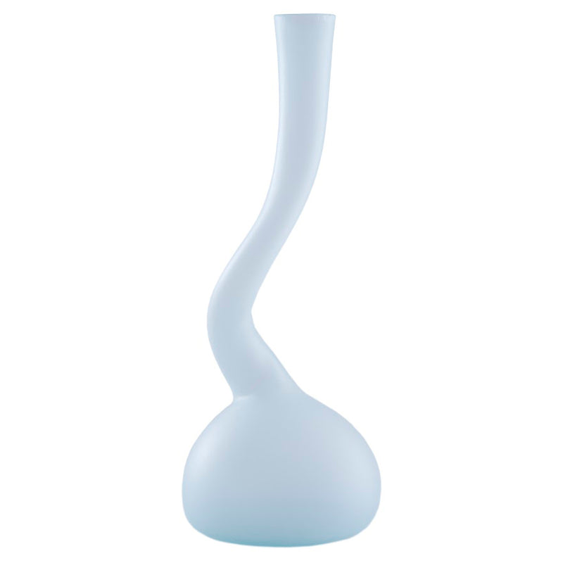 Phillips Collection Frosted Corkscrew Vase