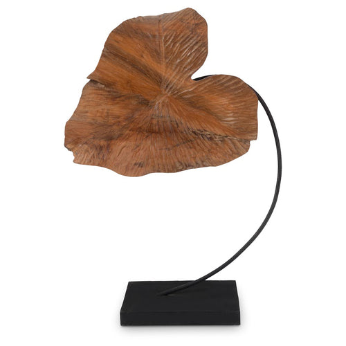 Phillips Collection Carved Leaf Sculpture