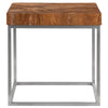 Phillips Collection Teak Puzzle Side Table