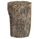 Phillips Collection Black Wash Round Stool