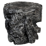 Phillips Collection Black Wash Wood Side Table