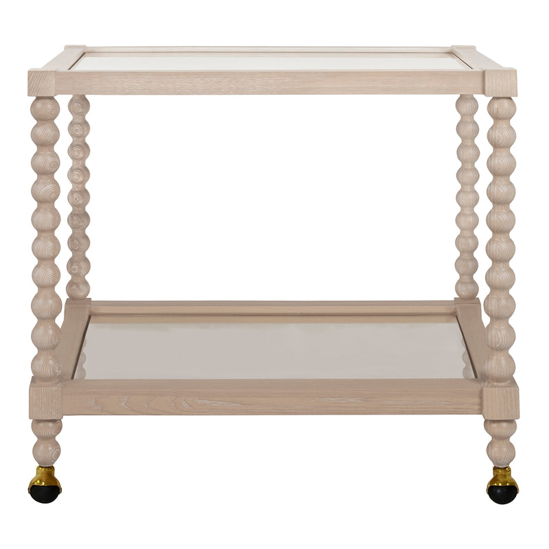 Worlds Away Isadore Bar Cart